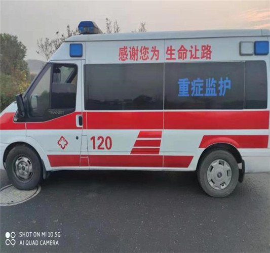 淮阳救护车出租服务案例3