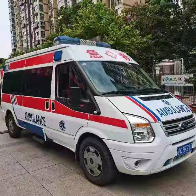 淮阳长途救护车护送病人返乡